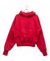 YEEZY（イージー）の古着「Double Layer P Hoodie（ダブルレイヤー プルオーバーフーディー）」｜レッド