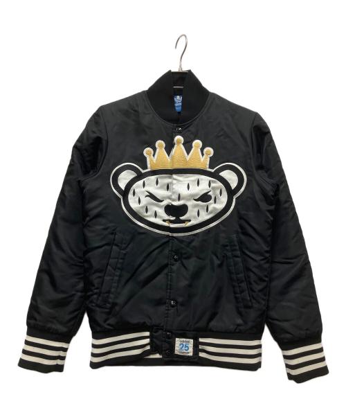 adidas Originals（アディダスオリジナル）adidas originals (アディダスオリジナル) NIGO NYC スタジアム ジャケット ブラック サイズ:XSの古着・服飾アイテム