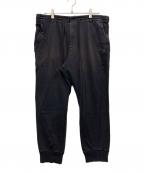 YOHJI YAMAMOTO×adidasヨウジヤマモト×アディダス）の古着「スウェットパンツ」｜ブラック