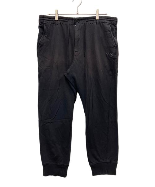 YOHJI YAMAMOTO（ヨウジヤマモト）YOHJI YAMAMOTO (ヨウジヤマモト) adidas (アディダス) スウェットパンツ ブラック サイズ:Lの古着・服飾アイテム