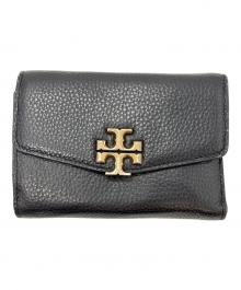 TORY BURCH（トリーバーチ）の古着「3つ折り財布」｜ブラック