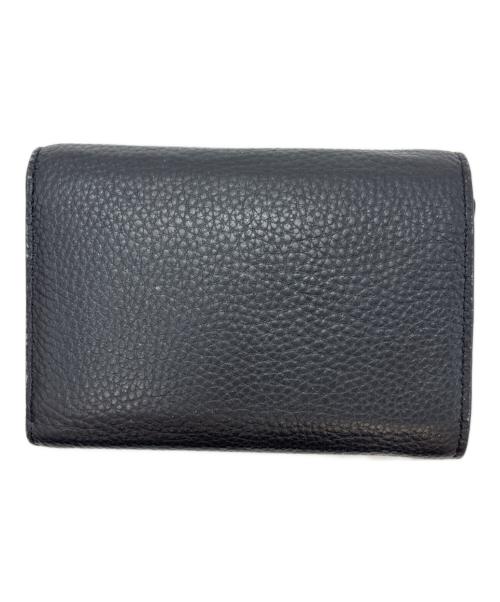 TORY BURCH（トリーバーチ）TORY BURCH (トリーバーチ) 3つ折り財布 ブラックの古着・服飾アイテム