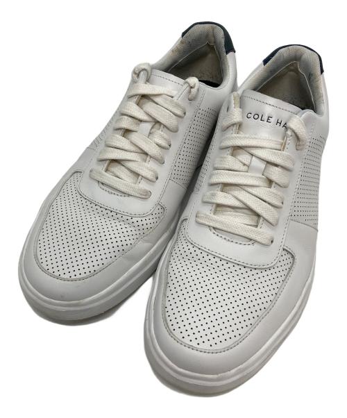 COLE HAAN（コールハーン）COLE HAAN (コールハーン) ローカットスニーカー ホワイト サイズ:28.5の古着・服飾アイテム