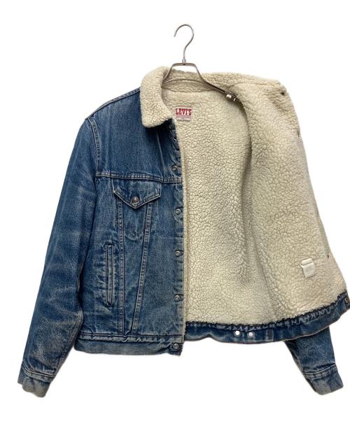 LEVI'S（リーバイス）LEVI'S (リーバイス) 裏ボアデニムジャケット インディゴ サイズ:42Lの古着・服飾アイテム