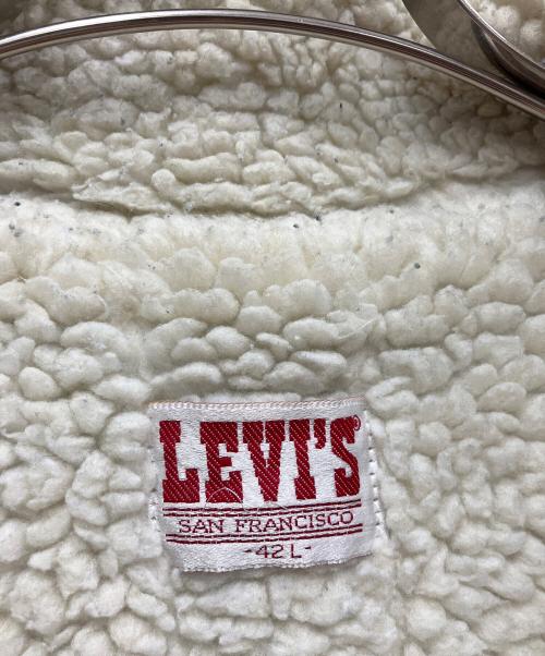 LEVI'S（リーバイス）LEVI'S (リーバイス) 裏ボアデニムジャケット インディゴ サイズ:42Lの古着・服飾アイテム