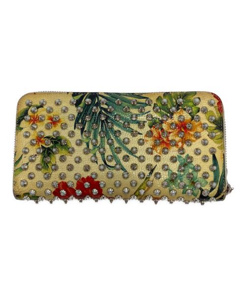 Christian Louboutin（クリスチャン・ルブタン）Christian Louboutin (クリスチャン・ルブタン) パネトーネウォレット イエローの古着・服飾アイテム