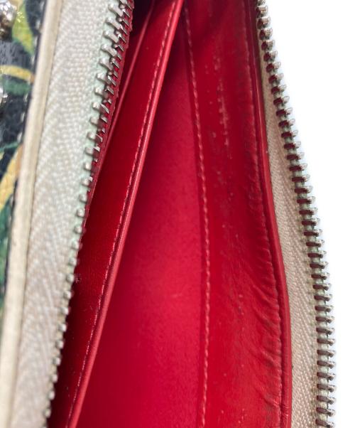 Christian Louboutin（クリスチャン・ルブタン）Christian Louboutin (クリスチャン・ルブタン) パネトーネウォレット イエローの古着・服飾アイテム