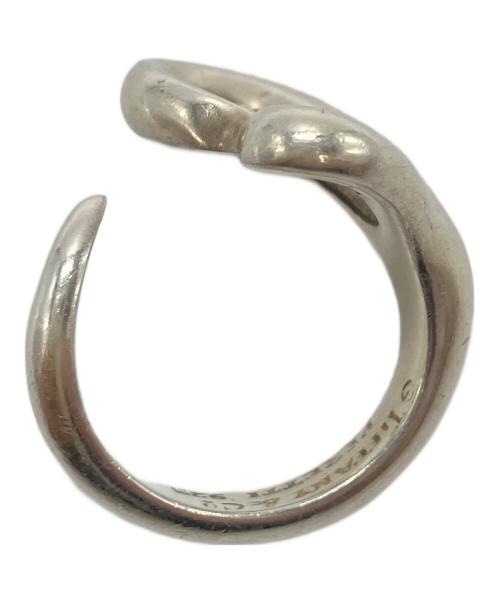 TIFFANY & Co.（ティファニー）Tiffany & Co. (ティファニー) OPEN HEART CUFF RING サイズ:11号の古着・服飾アイテム