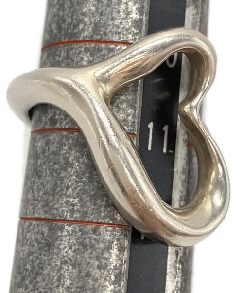 TIFFANY & Co.（ティファニー）Tiffany & Co. (ティファニー) OPEN HEART CUFF RING サイズ:11号の古着・服飾アイテム