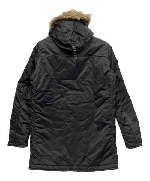 Hysteric Glamour（ヒステリックグラマー）Hysteric Glamour (ヒステリックグラマー) プリマロフトエアフォースフーデッドコート ブラック サイズ:Mの古着・服飾アイテム