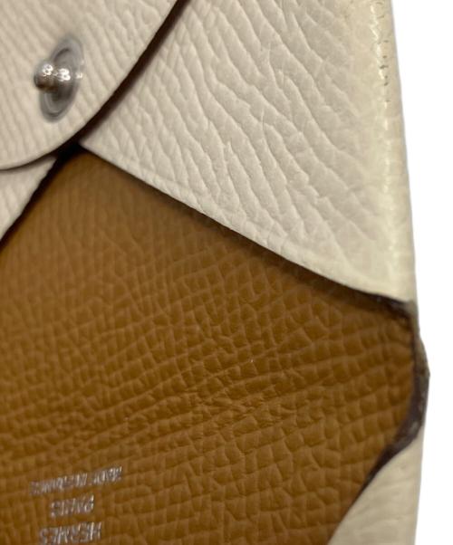 HERMES（エルメス）HERMES (エルメス) コインケース アイボリーの古着・服飾アイテム