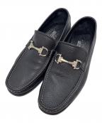 Salvatore Ferragamoサルヴァトーレ フェラガモ）の古着「ドライビングシューズ」｜ブラック