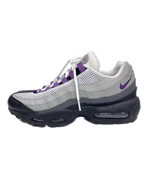 NIKE（ナイキ）NIKE (ナイキ) AIR MAX95 ブラック×パープル サイズ:26.5の古着・服飾アイテム