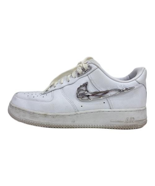 NIKE（ナイキ）NIKE (ナイキ) AIR FORCE1 LOW モルテンメタル ホワイト サイズ:26.5の古着・服飾アイテム