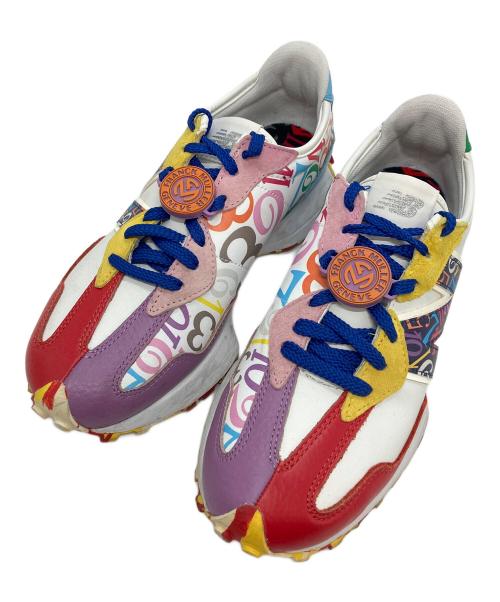 NEW BALANCE（ニューバランス）NEW BALANCE (ニューバランス) 327スニーカー ホワイト×パープル サイズ:26.5の古着・服飾アイテム