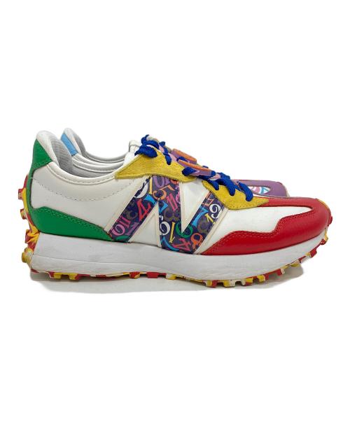 NEW BALANCE（ニューバランス）NEW BALANCE (ニューバランス) 327スニーカー ホワイト×パープル サイズ:26.5の古着・服飾アイテム