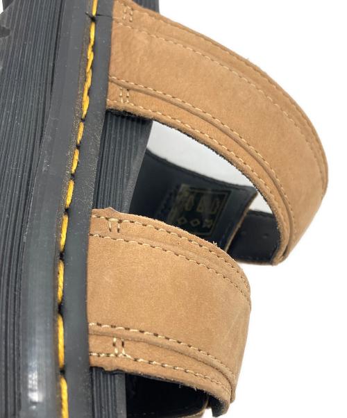 Dr.Martens（ドクターマーチン）Dr.Martens (ドクターマーチン) スライドサンダル ブラック×ブラウン サイズ:39の古着・服飾アイテム