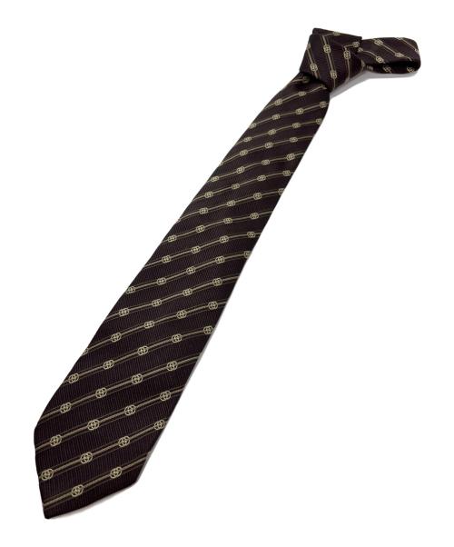 GUCCI（グッチ）GUCCI (グッチ) ネクタイ ブラウン サイズ:不明の古着・服飾アイテム