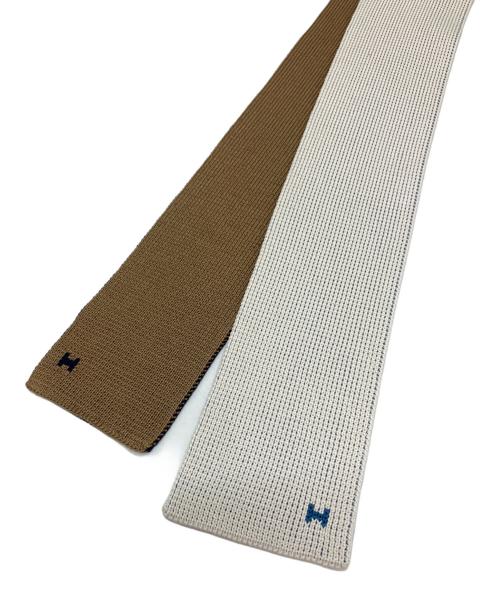 HERMES（エルメス）HERMES (エルメス) 4WAYニットタイ サイズ:表記無しの古着・服飾アイテム