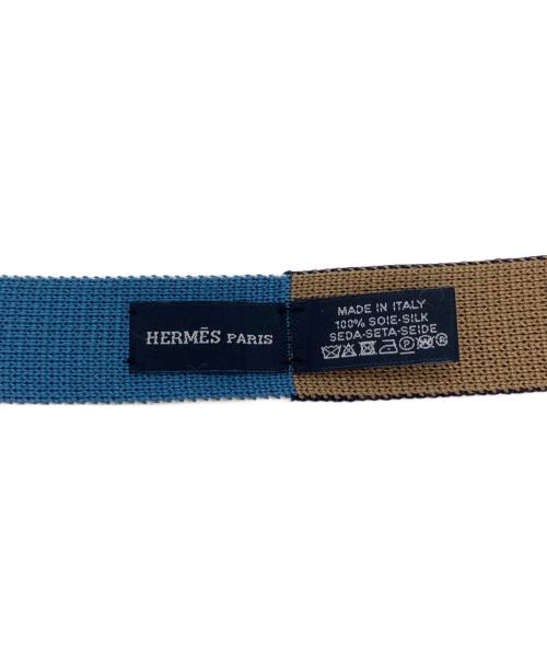 HERMES（エルメス）HERMES (エルメス) 4WAYニットタイ サイズ:表記無しの古着・服飾アイテム