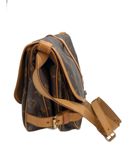 LOUIS VUITTON（ルイ ヴィトン）LOUIS VUITTON (ルイ ヴィトン) ショルダーバッグ ブラウン×ベージュの古着・服飾アイテム