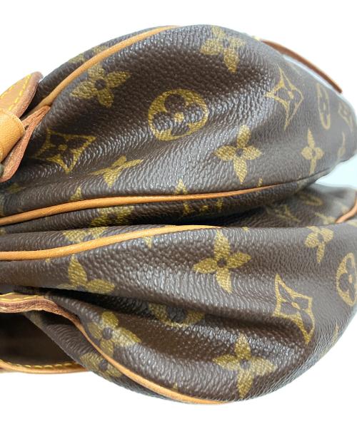 LOUIS VUITTON（ルイ ヴィトン）LOUIS VUITTON (ルイ ヴィトン) ショルダーバッグ ブラウン×ベージュの古着・服飾アイテム