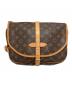 LOUIS VUITTON (ルイ ヴィトン) ショルダーバッグ ブラウン×ベージュ：60000円
