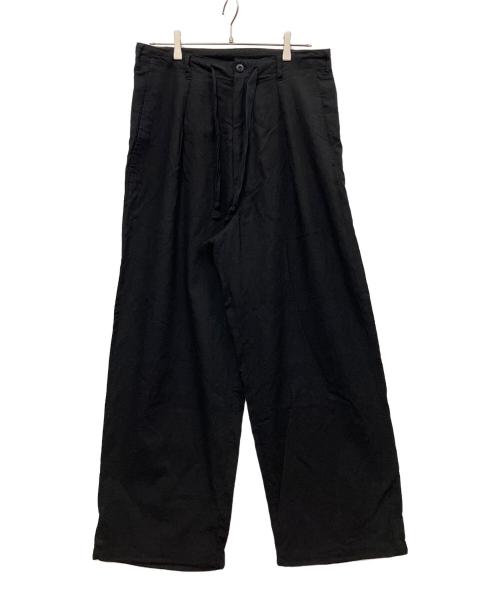 JOURNAL STANDARD（ジャーナルスタンダード）JOURNAL STANDARD (ジャーナルスタンダード) リネンポリストライフオーバーパンツ ブラック サイズ:Lの古着・服飾アイテム