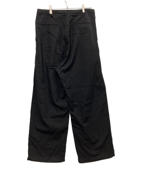 JOURNAL STANDARD（ジャーナルスタンダード）JOURNAL STANDARD (ジャーナルスタンダード) リネンポリストライフオーバーパンツ ブラック サイズ:Lの古着・服飾アイテム