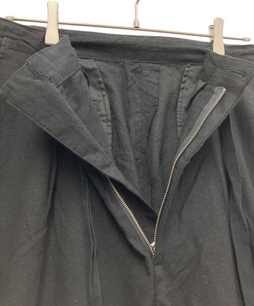 JOURNAL STANDARD（ジャーナルスタンダード）JOURNAL STANDARD (ジャーナルスタンダード) リネンポリストライフオーバーパンツ ブラック サイズ:Lの古着・服飾アイテム