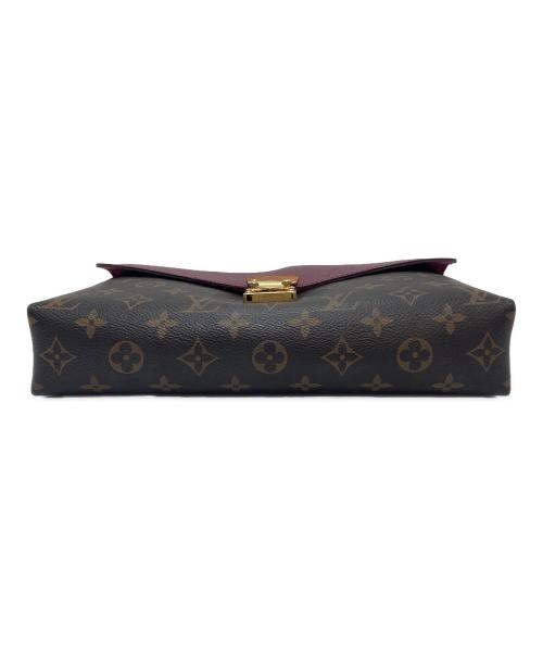 LOUIS VUITTON（ルイ ヴィトン）LOUIS VUITTON (ルイ ヴィトン) モノグラムパラス・チェーンショルダーバッグ ブラウン×レッドの古着・服飾アイテム