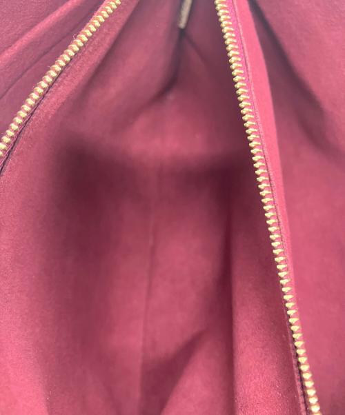 LOUIS VUITTON（ルイ ヴィトン）LOUIS VUITTON (ルイ ヴィトン) モノグラムパラス・チェーンショルダーバッグ ブラウン×レッドの古着・服飾アイテム