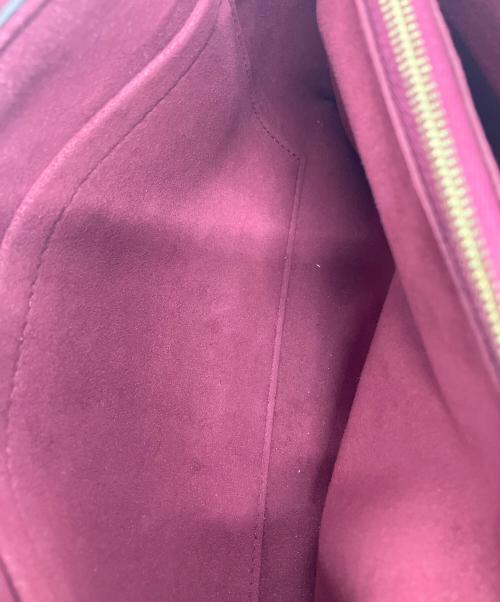 LOUIS VUITTON（ルイ ヴィトン）LOUIS VUITTON (ルイ ヴィトン) モノグラムパラス・チェーンショルダーバッグ ブラウン×レッドの古着・服飾アイテム