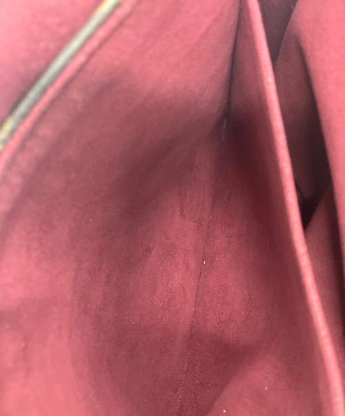LOUIS VUITTON（ルイ ヴィトン）LOUIS VUITTON (ルイ ヴィトン) モノグラムパラス・チェーンショルダーバッグ ブラウン×レッドの古着・服飾アイテム