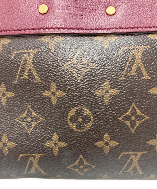 LOUIS VUITTON（ルイ ヴィトン）LOUIS VUITTON (ルイ ヴィトン) モノグラムパラス・チェーンショルダーバッグ ブラウン×レッドの古着・服飾アイテム
