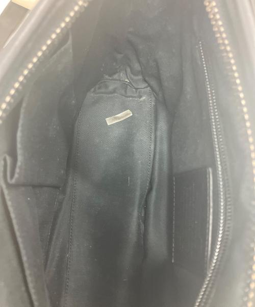 COACH（コーチ）COACH (コーチ) レザーショルダーバッグ ブラックの古着・服飾アイテム