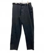 Graphpaperグラフペーパー）の古着「Compact Ponte Chef Pants」｜ブラック