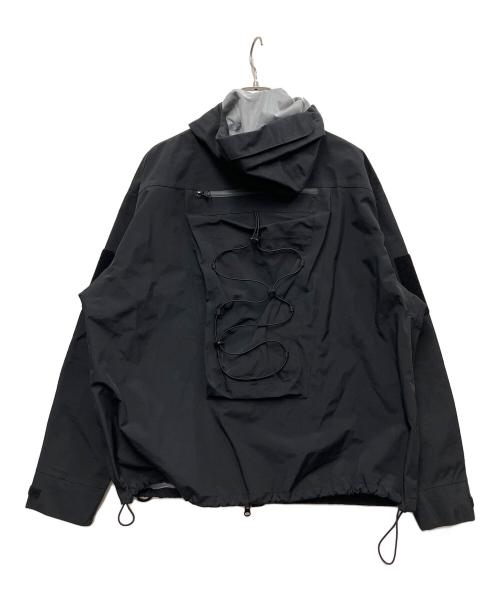 Abu Garcia（アブガルシア）Abu Garcia (アブガルシア) flagstuff (フラグスタフ) ナイロンジャケット ブラック サイズ:Lの古着・服飾アイテム