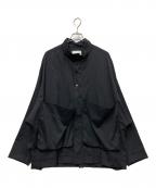 Graphpaper×SOUMOグラフペーパー×ソウモ）の古着「STAND COLLAR JACKET PLUS」｜グレー