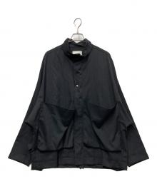 Graphpaper×SOUMO（グラフペーパー×ソウモ）の古着「STAND COLLAR JACKET PLUS」｜グレー