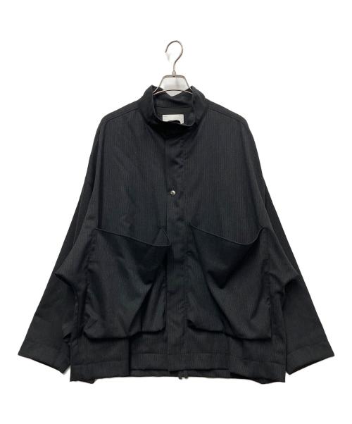 Graphpaper（グラフペーパー）Graphpaper (グラフペーパー) SOUMO (ソウモ) STAND COLLAR JACKET PLUS グレー サイズ:FREEの古着・服飾アイテム