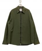 OAMCオーエーエムシー）の古着「IAN SHIRT（アイアンシャツ）」｜グリーン
