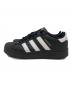 adidas (アディダス) ローカットスニーカー ブラック サイズ:27：7000円