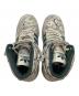 中古・古着 adidas (アディダス) JEREMY SCOTT (ジェレミー スコット) ハイカットスニーカー ベージュ×グリーン サイズ:27.5：12000円