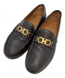 Salvatore Ferragamo（サルヴァトーレ フェラガモ）の古着「ローファー」｜ブラウン