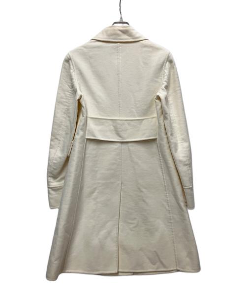 Christian Dior（クリスチャン ディオール）Christian Dior (クリスチャン ディオール) ウールコート ホワイト サイズ:US4の古着・服飾アイテム