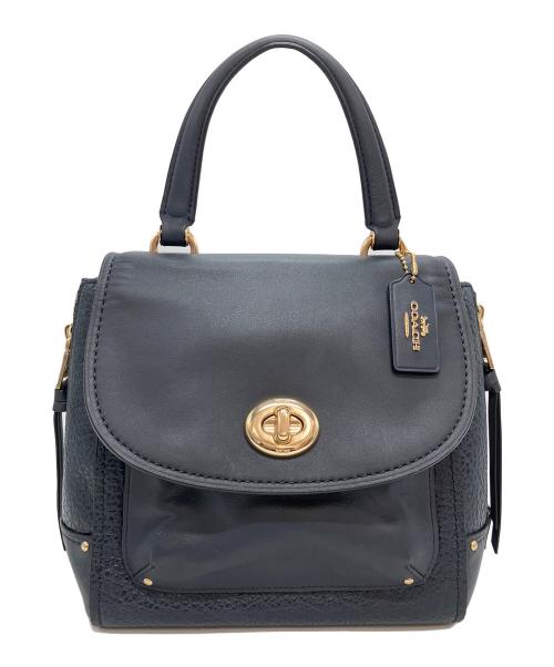 COACH（コーチ）COACH (コーチ) リュック ネイビーの古着・服飾アイテム