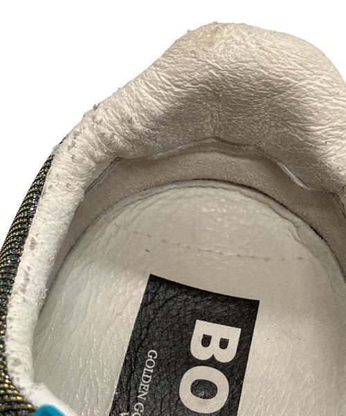 GOLDEN GOOSE（ゴールデングース）GOLDEN GOOSE (ゴールデングース) BOSTONスニーカー ブラック×ブルー サイズ:38の古着・服飾アイテム
