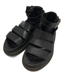 Dr.Martens（ドクターマーチン）の古着「レザーストラップサンダル」｜ブラック