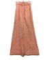 MAISON SPECIAL（メゾンスペシャル）の古着「Washer Pleats Maxi Skirt」｜ピンク